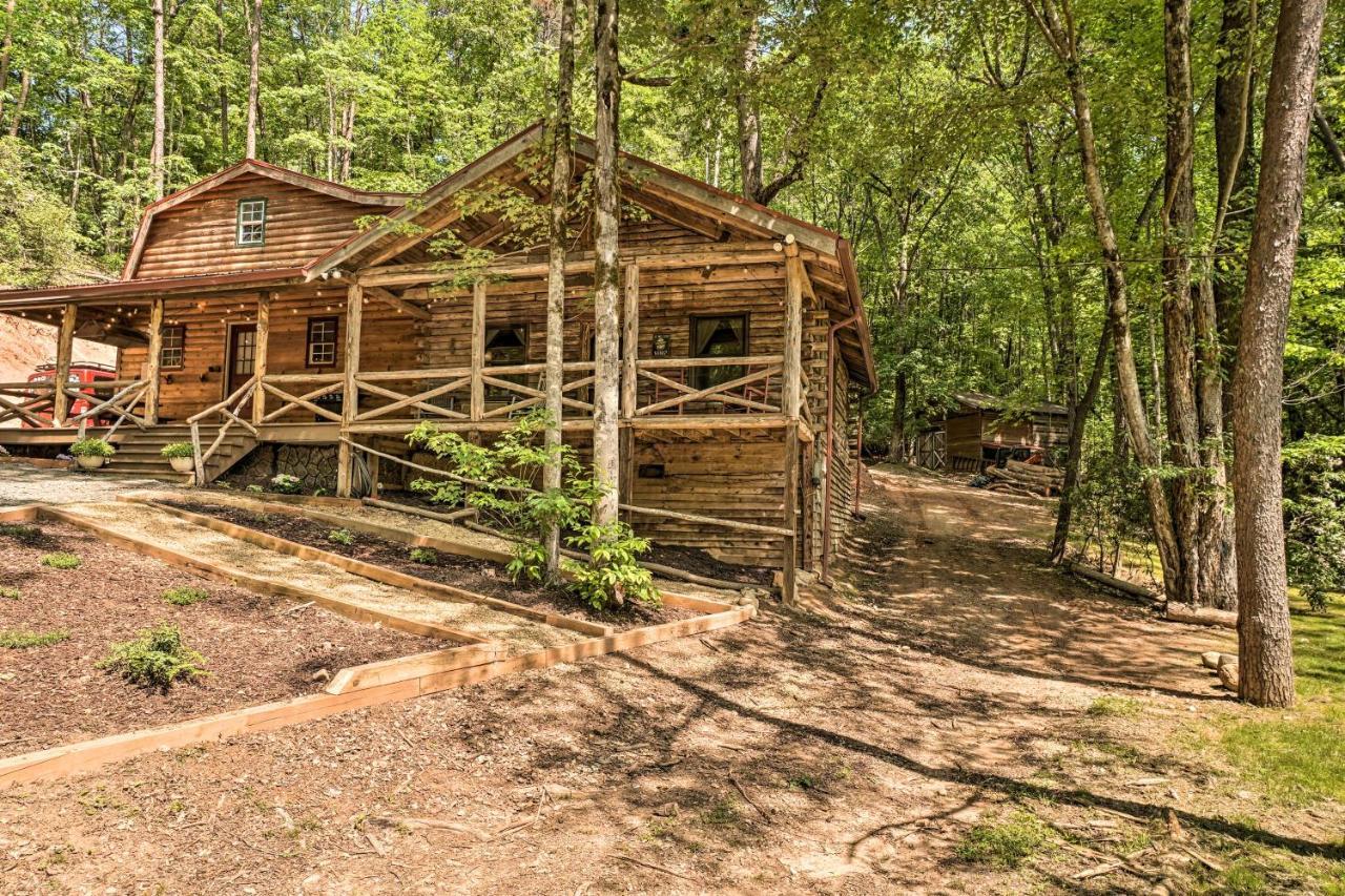 Вілла North Georgia Mtn Escape With Hot Tub And Games! Sautee Nacoochee Екстер'єр фото