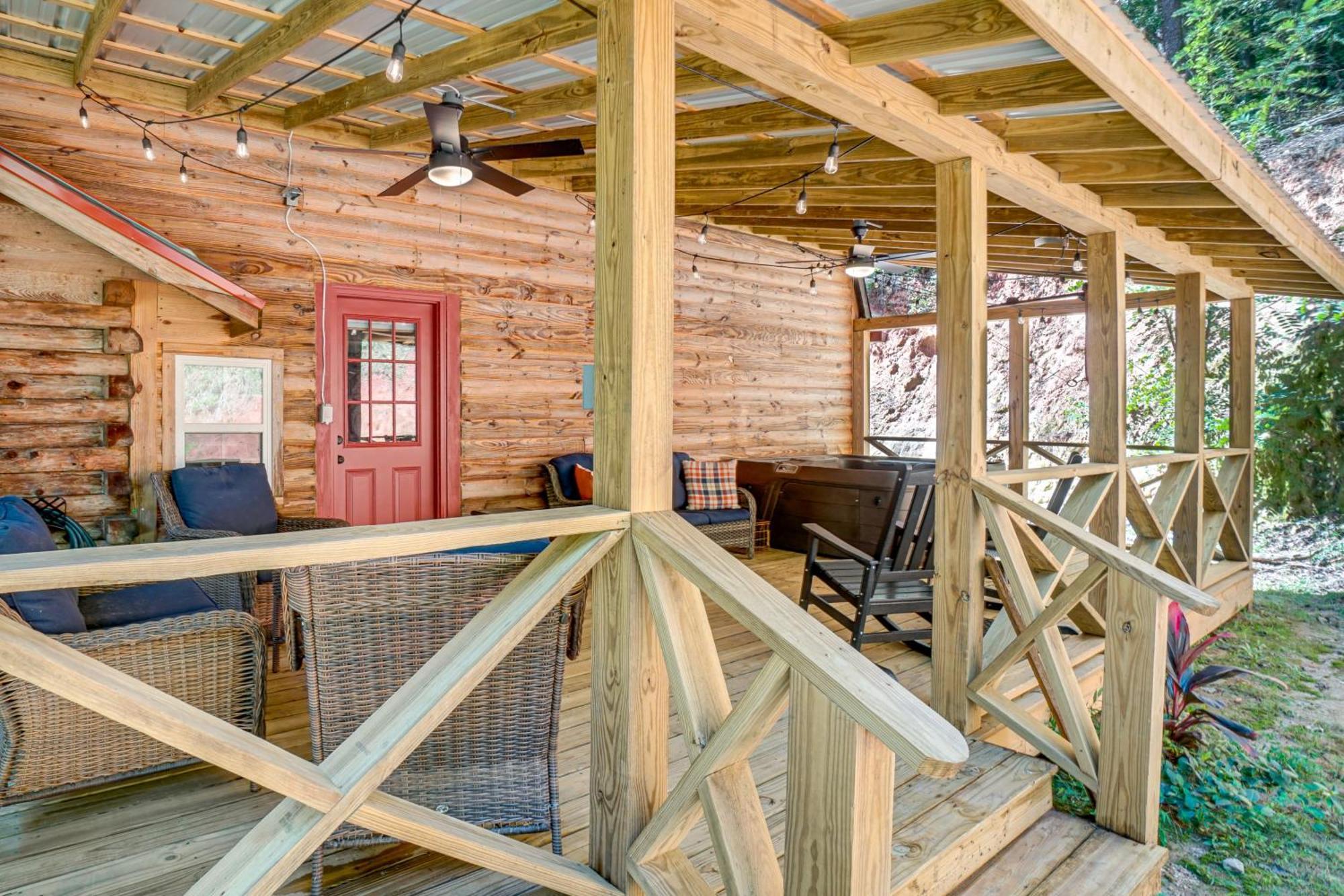 Вілла North Georgia Mtn Escape With Hot Tub And Games! Sautee Nacoochee Екстер'єр фото