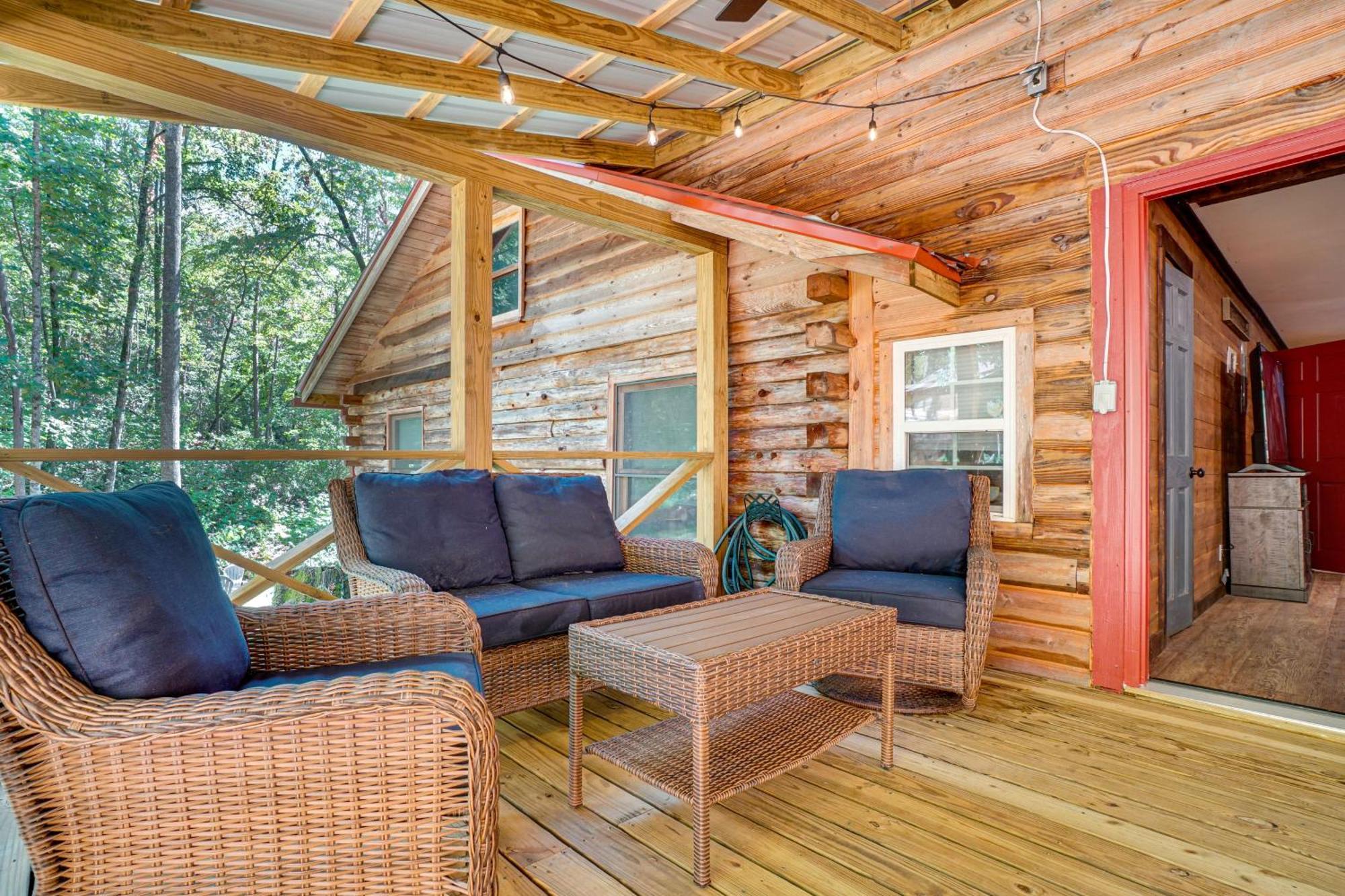 Вілла North Georgia Mtn Escape With Hot Tub And Games! Sautee Nacoochee Екстер'єр фото