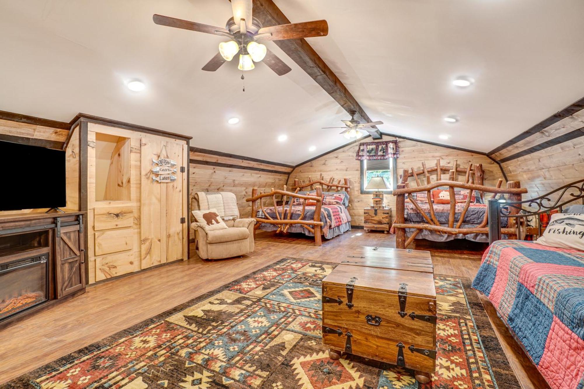 Вілла North Georgia Mtn Escape With Hot Tub And Games! Sautee Nacoochee Екстер'єр фото